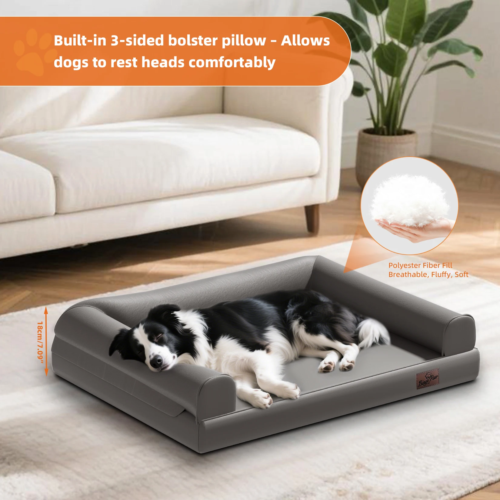 Cama extra grande para perros