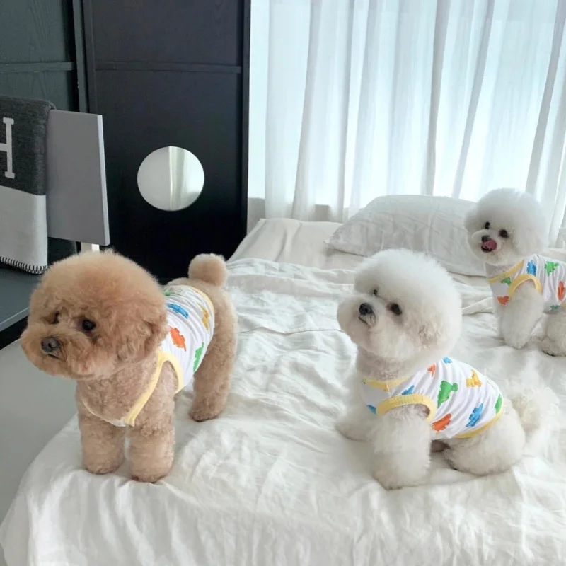 Chaleco verde para perros