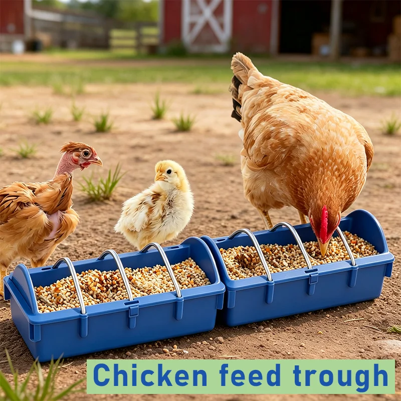 Comedero para pollos, codornices y aves de corral 20 cm - imagen 5