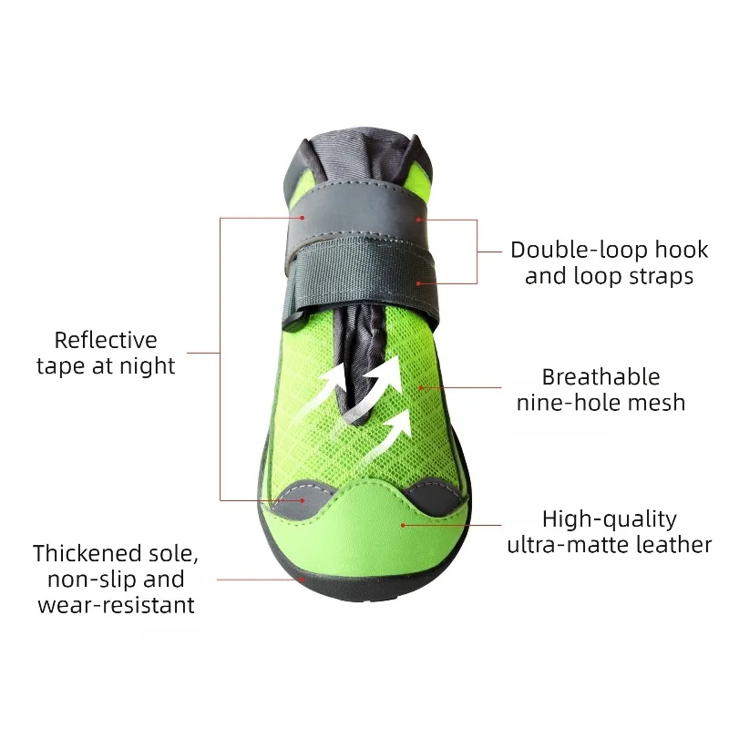 Zapatos transpirables para perro grandes, antimanchas y agarre - imagen 3