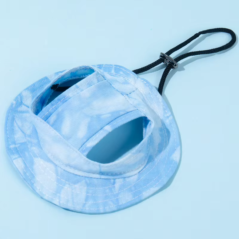Gorro con protección solar para perros y gatos ajustable orejas libres - imagen 5