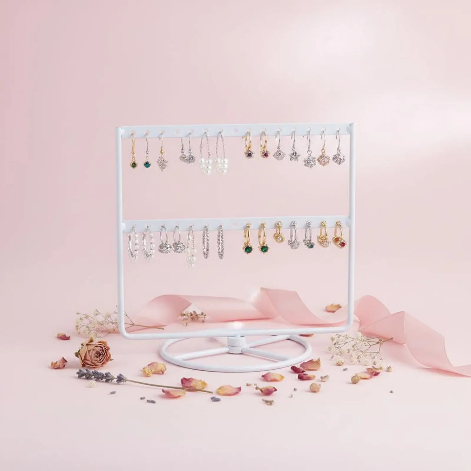 Expositor de collares de metal minimalista para gatos y perros - imagen 3