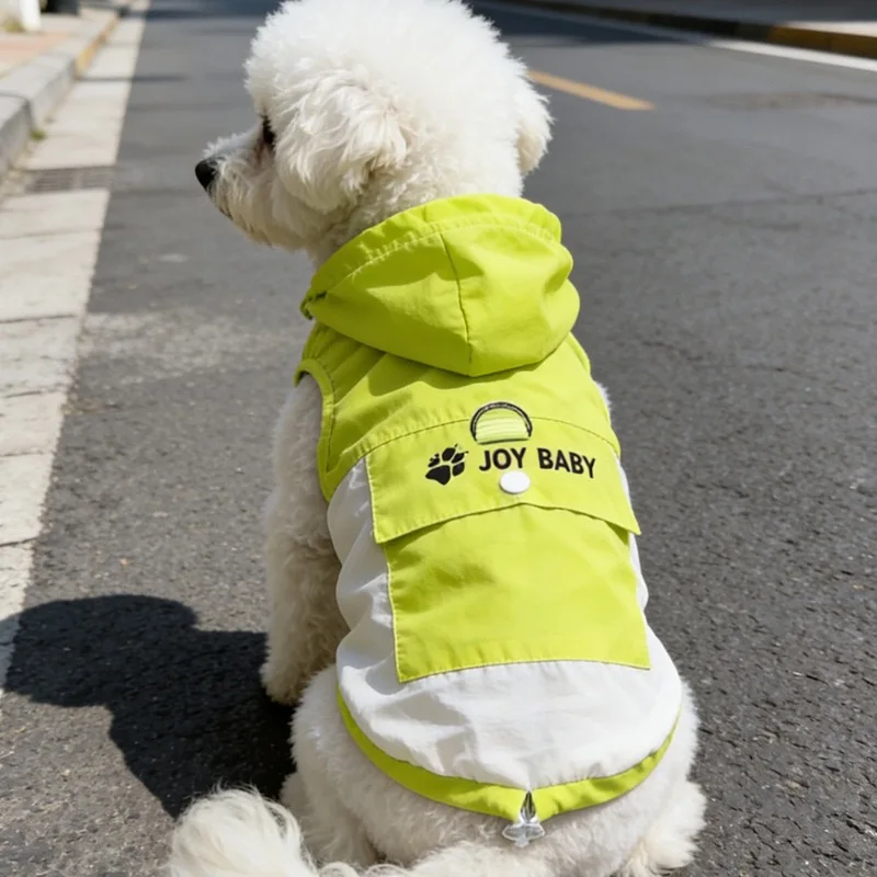 Chaleco anti-UV con sudadera verano para perros y gatos – Unisex - imagen 2