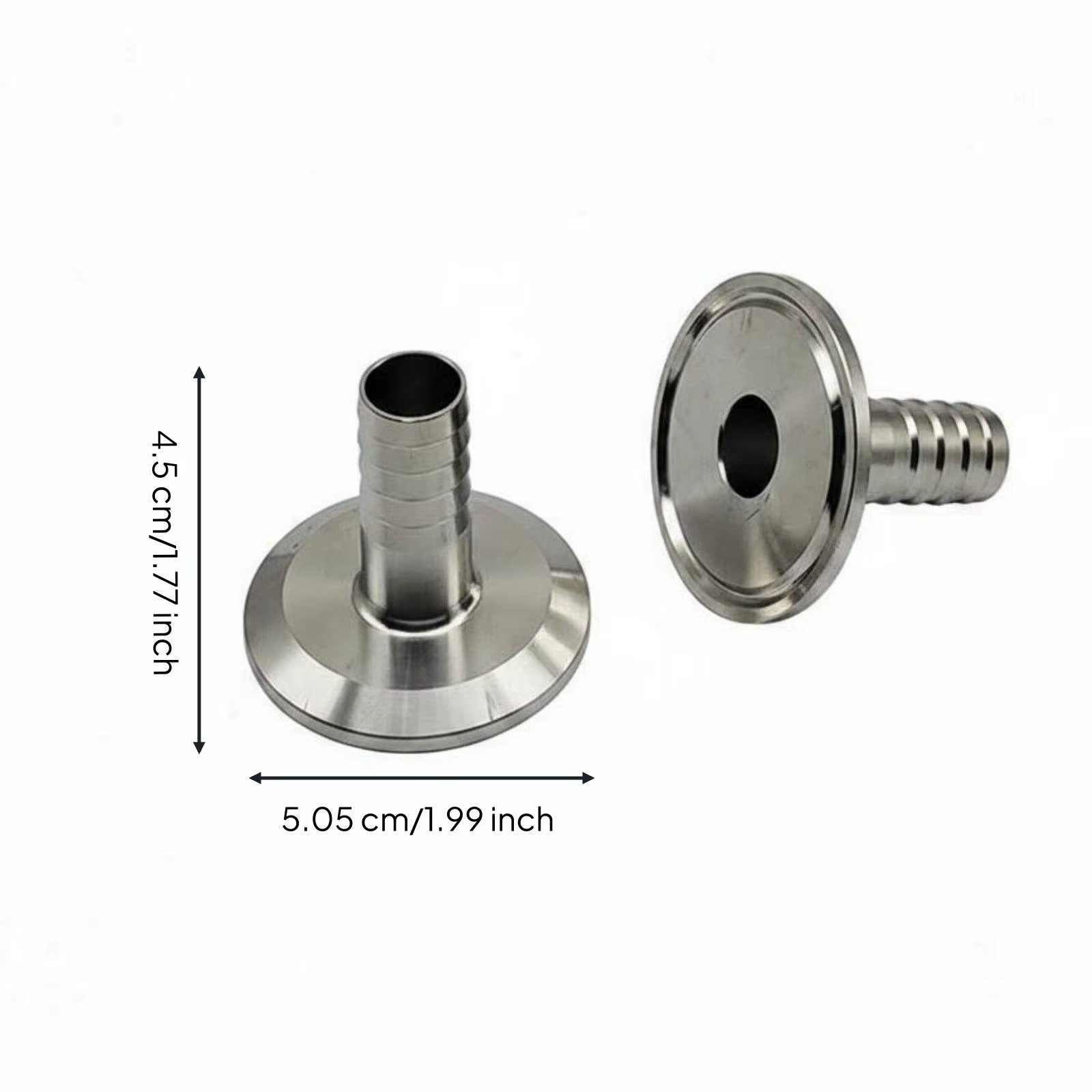 Adaptador Brida 3 Pernos Acero Inoxidable para Mascotas – Conexión Rápida - imagen 5