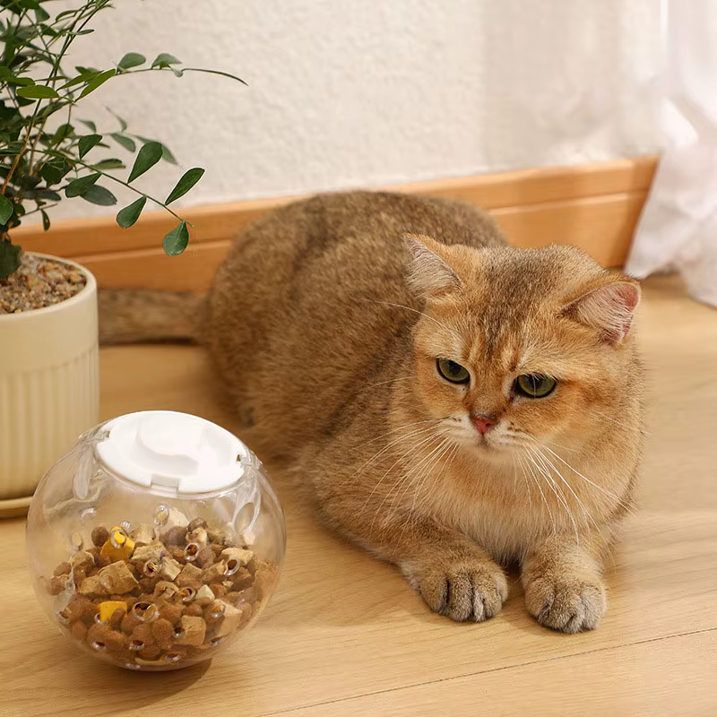 Bola interactiva de premios antiescape para gatos y perros, conejos - imagen 4