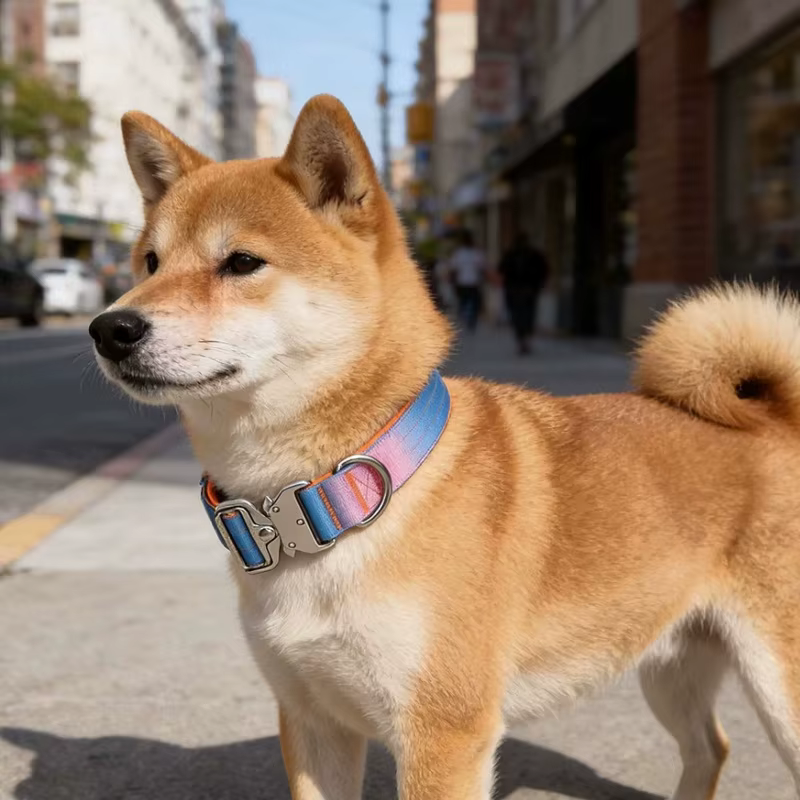 Collar Arcoíris Ajustable para Perros y Gatos – Lujo - imagen 3