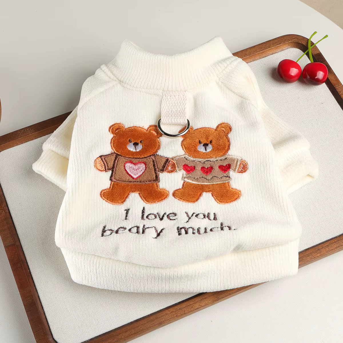 Sudadera con Capucha y Osito de Peluche para Perro Pequeño - imagen 3