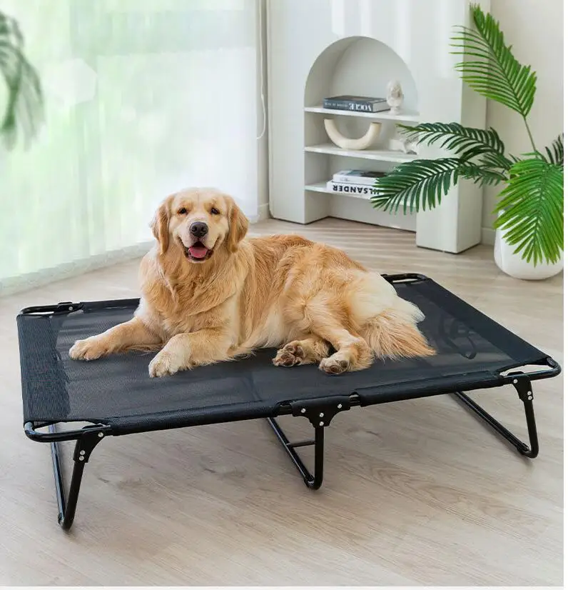 Cama de exterior plegable para perros