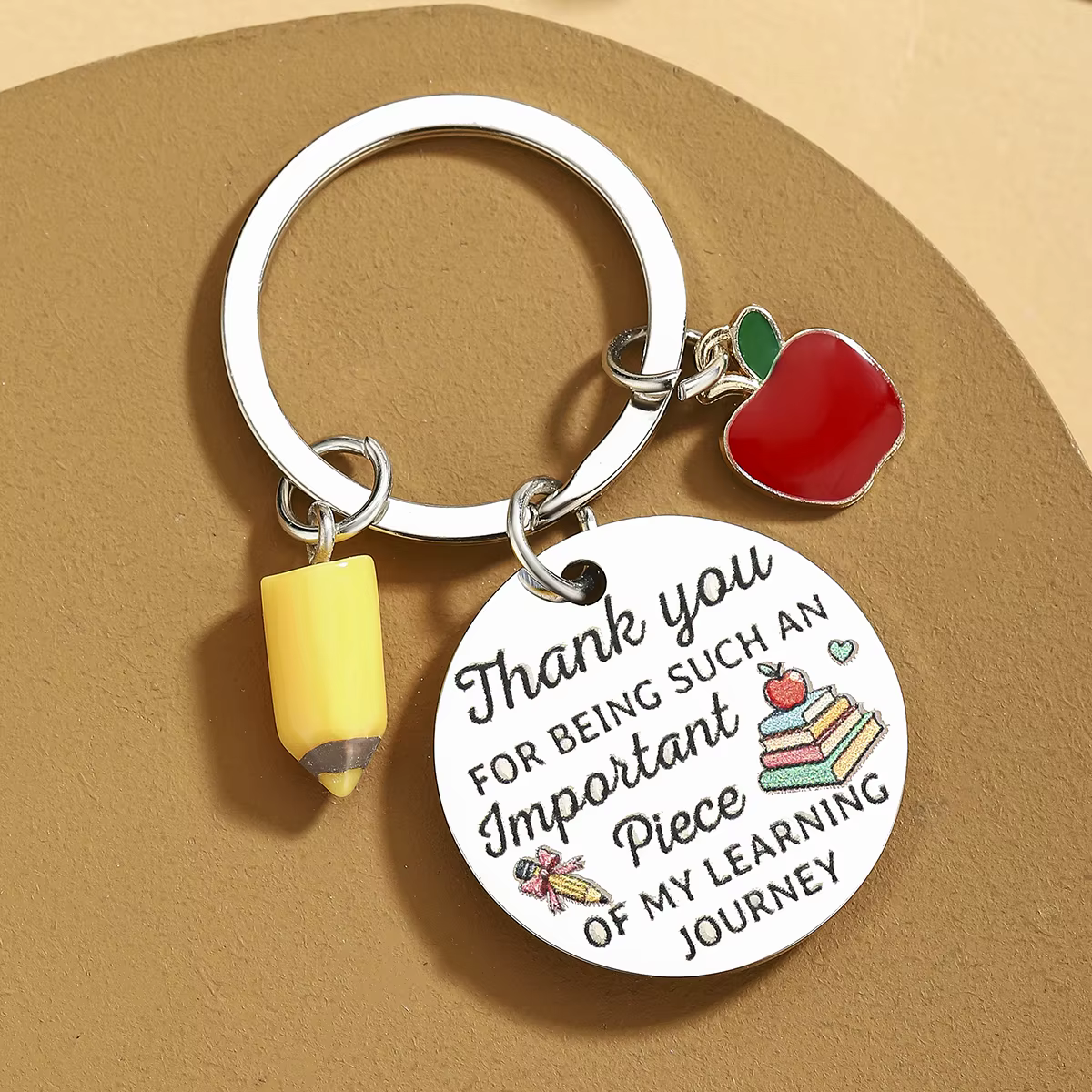 Llavero de agradecimiento para maestros, regalo divertido