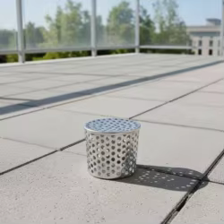 Tapa rejilla acero inoxidable para bajantes – Balcones, patios y tejados