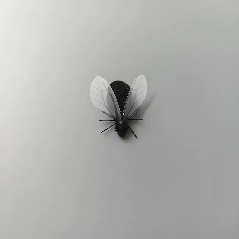 Repuesto plumas negras y rojas para juguete interactivo gato - imagen 4