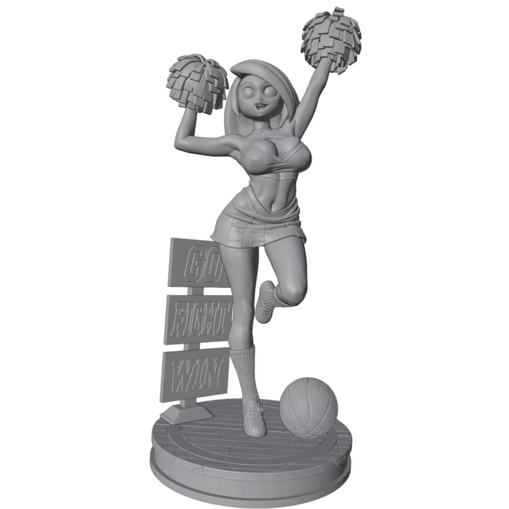 Figura femenina de resina a escala 1:24 para montar y pintar - imagen 5