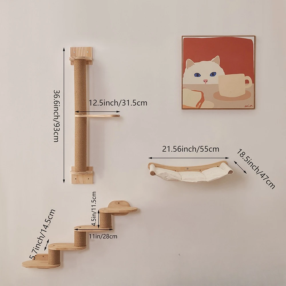 Detalle de la escalera de cuerda para trepar y jugar