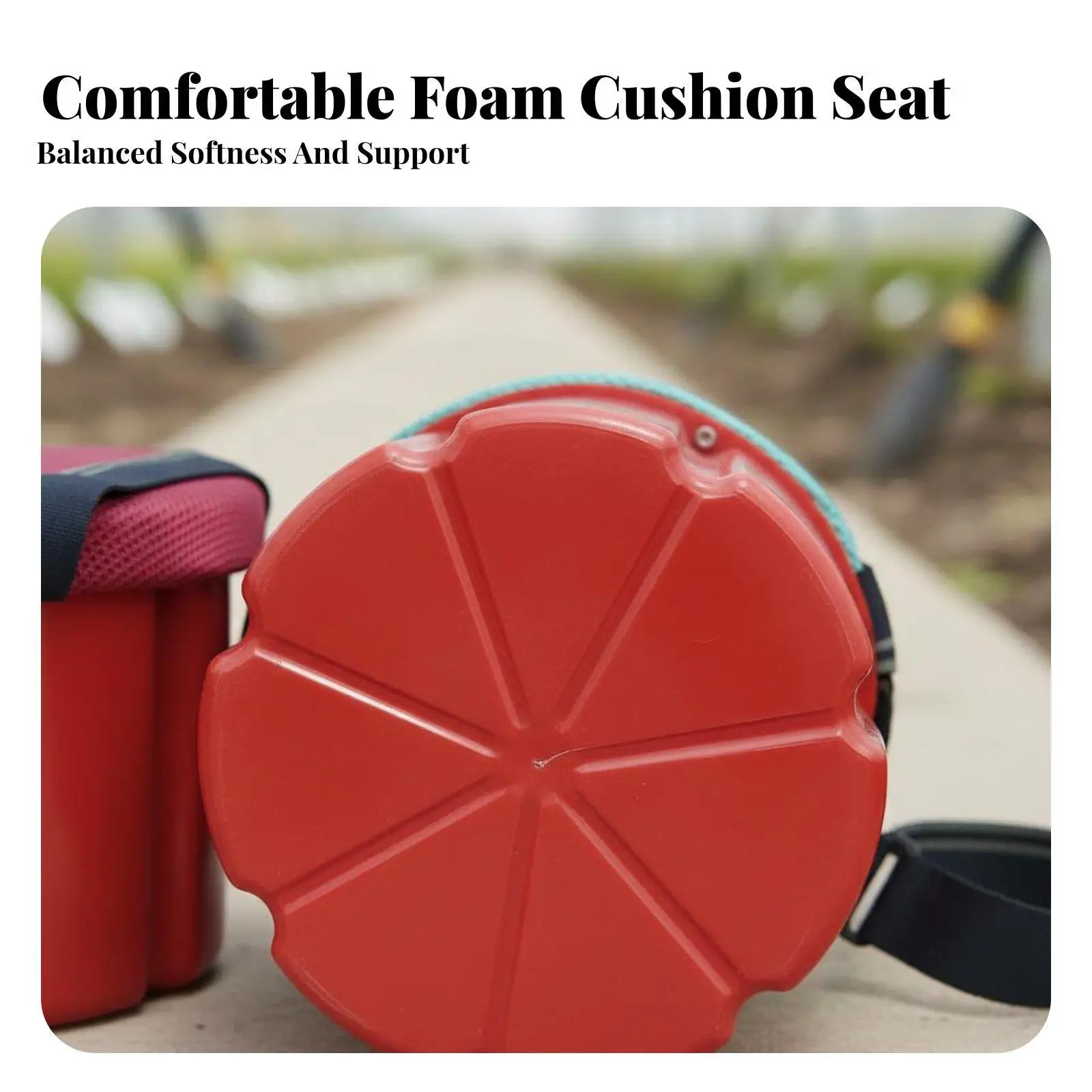 Asiento portátil para perro con correas seguridad jardín - imagen 2