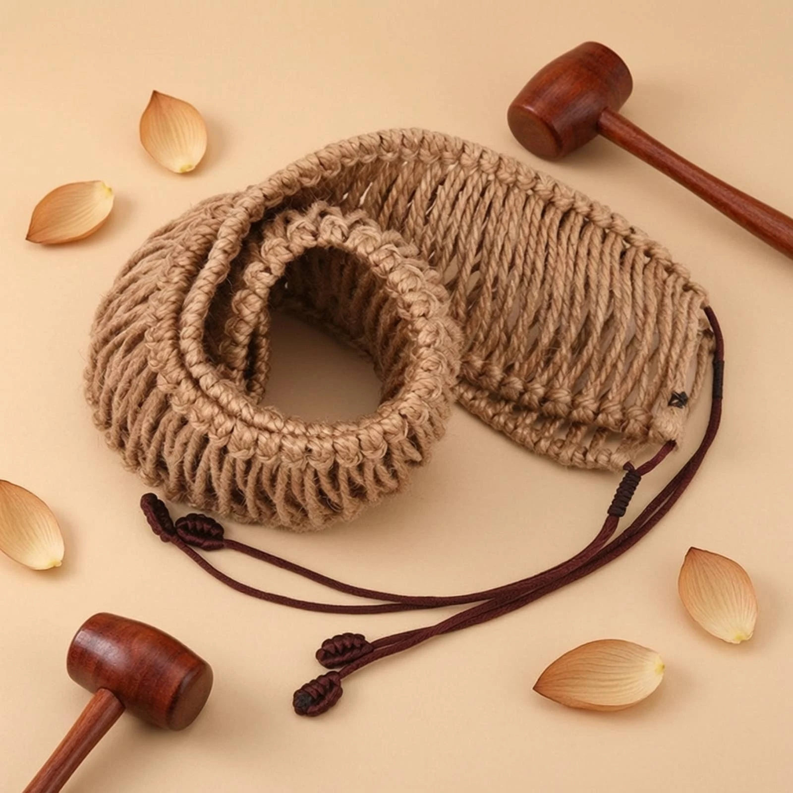 Cuerda decorativa tejida a mano para Steelpan – Accesorio percusionista - imagen 4