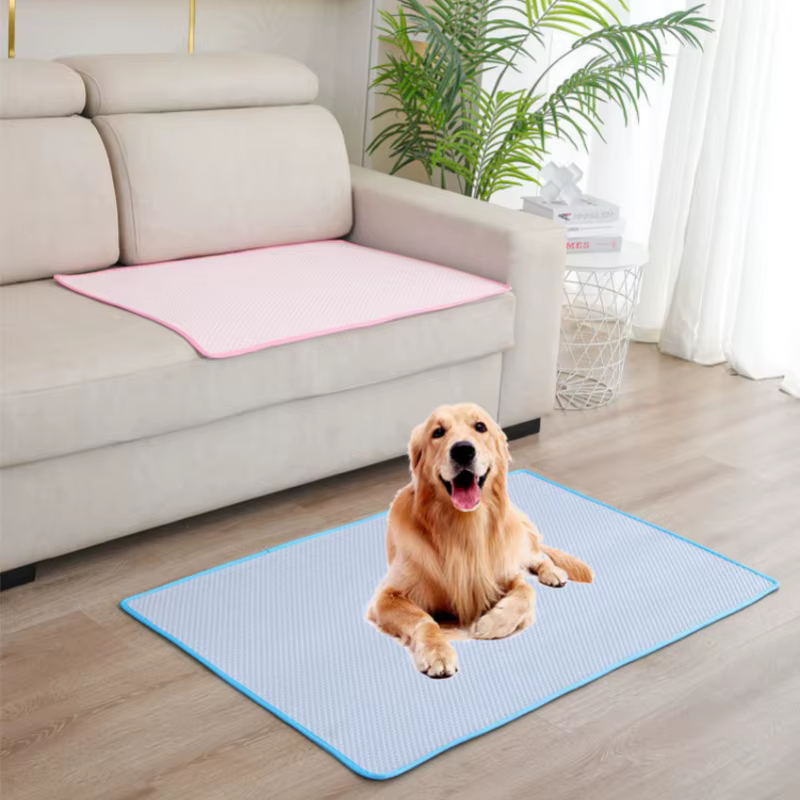 Alfombra refrescante de verano para gatos y perros, transpirable - imagen 4