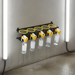 Organizador Pared para Botellas – Estante Almacenamiento Garaje