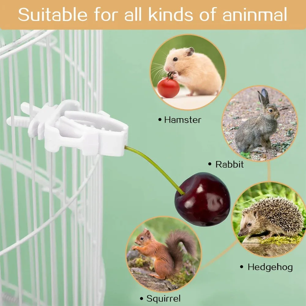 Comedero para aves con pinza: accesorio para verduras y sepia - imagen 5