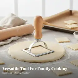 Molde para Dumplings y Empanadillas – Cortador Ergonómico de Pastelería