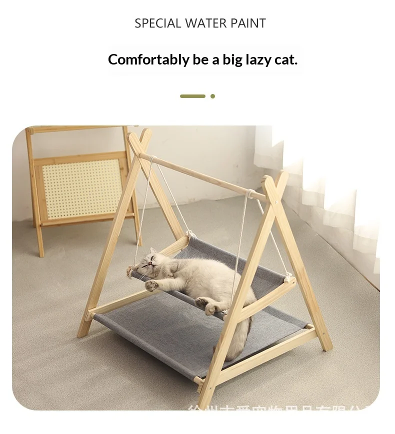 Cama colgante triangular para descanso