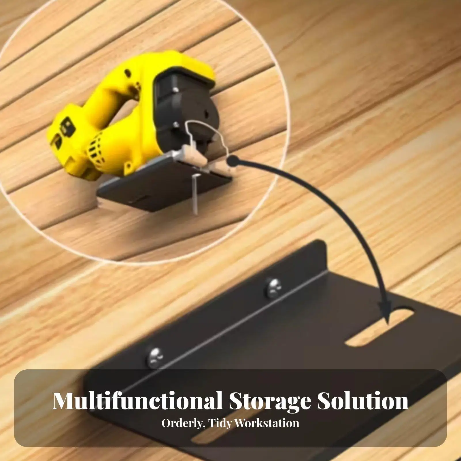 Organizador de Herramientas para Pared – Soporte Ajustable - imagen 2