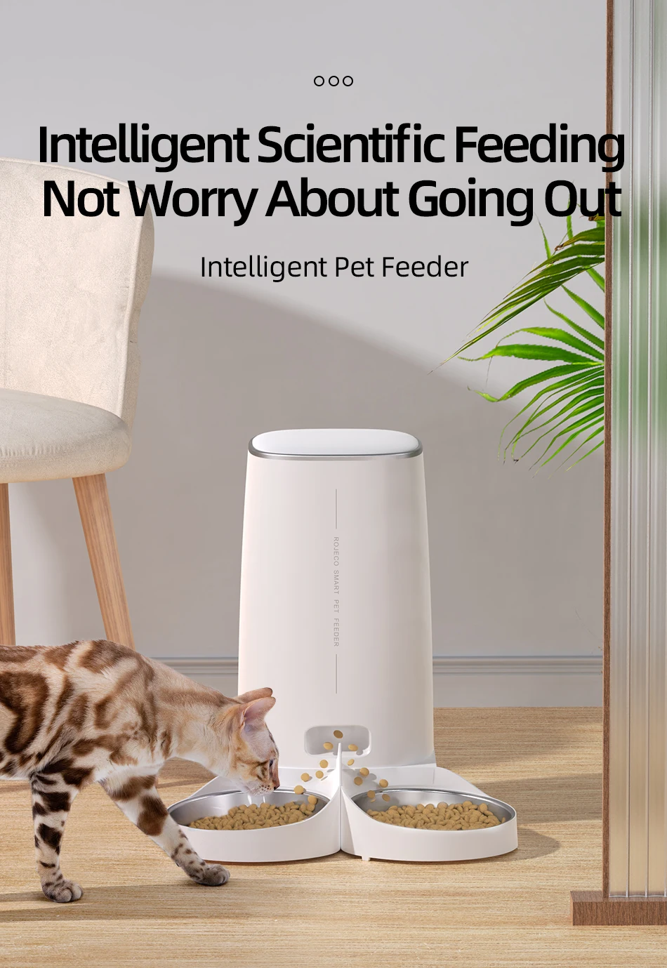 Pantalla LCD mostrando horario y cantidad dispensada