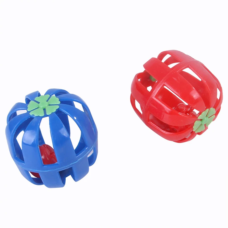 Túnel azul con bola interactiva