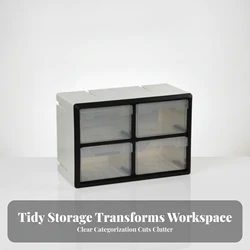 Organizador de cajones transparentes para gato y perro