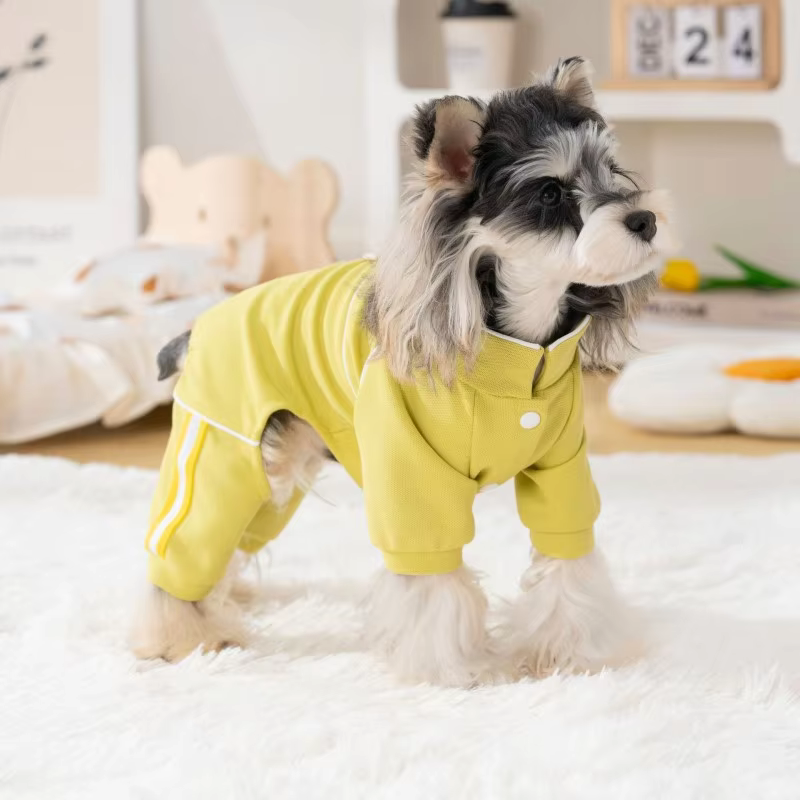 Ropa de verano para perros mini: mono y abrigo – Schnauzer, Chihuahua