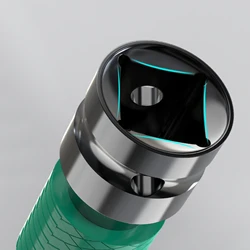Cepillo de taladro con adaptador telescópico para perros y gatos