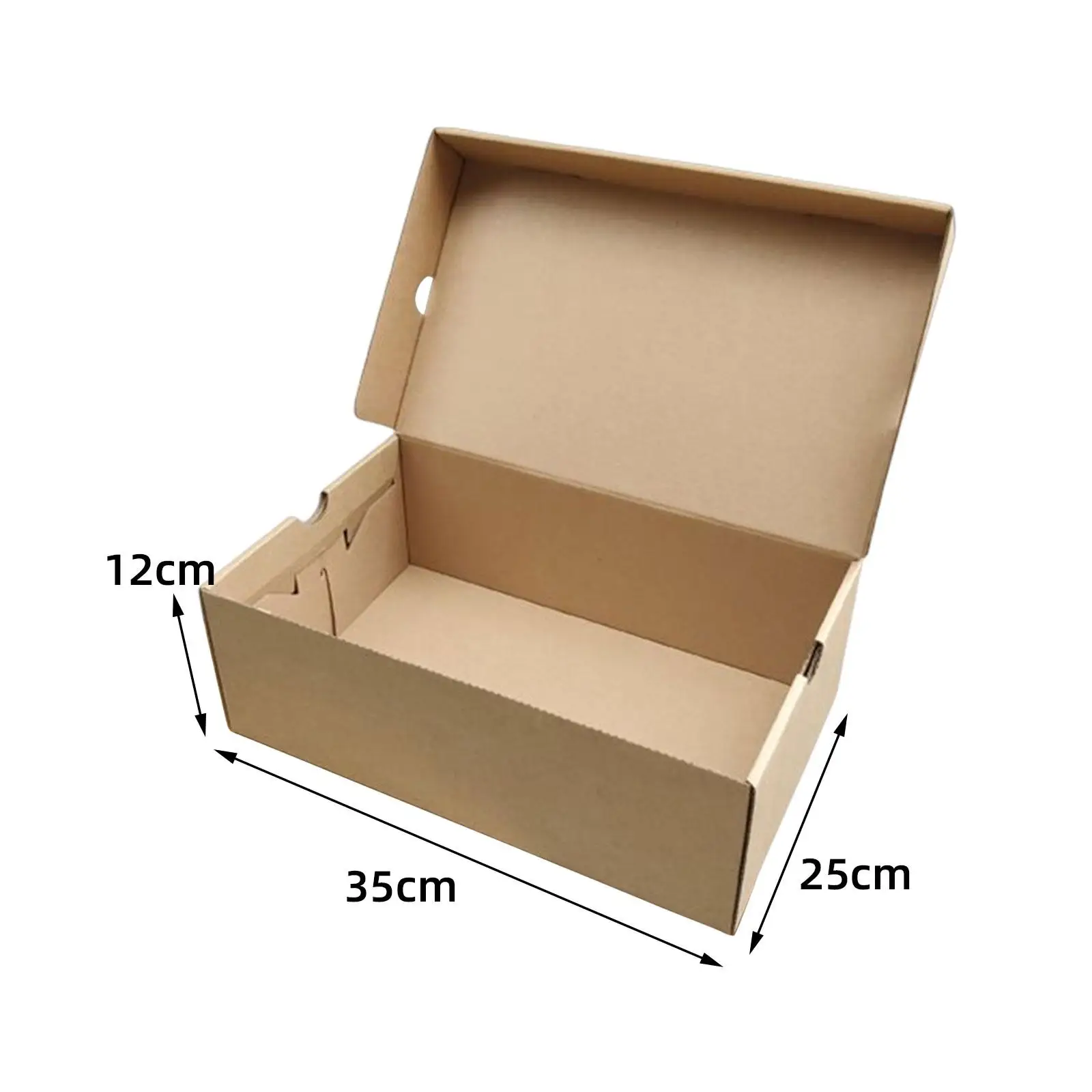 Cajas organizadoras plegables para zapatos – Módulos apilables de papel kraft - imagen 3