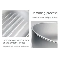 Cama refrescante de aluminio con bandeja para gatos adultos