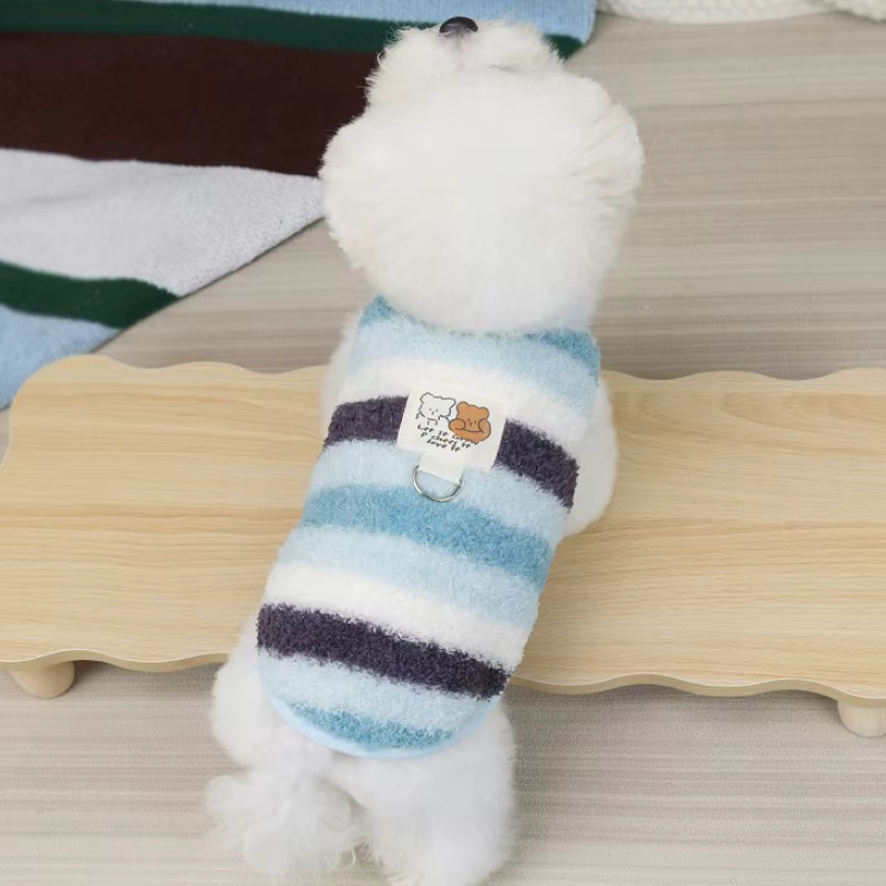 Sudadera de felpa con capucha para perros y gatos – Bichón o Caniche - imagen 4