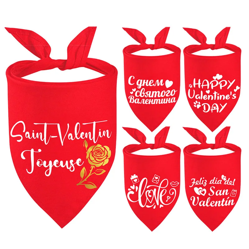 Bandana de tartán reversible en tonos rojos y rosas
