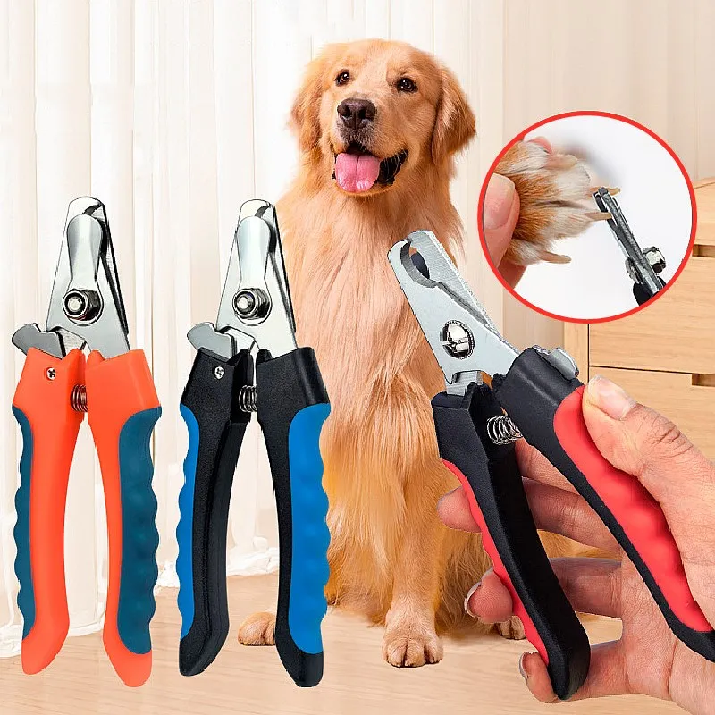 Cortauñas acero inoxidable para perros y gatos