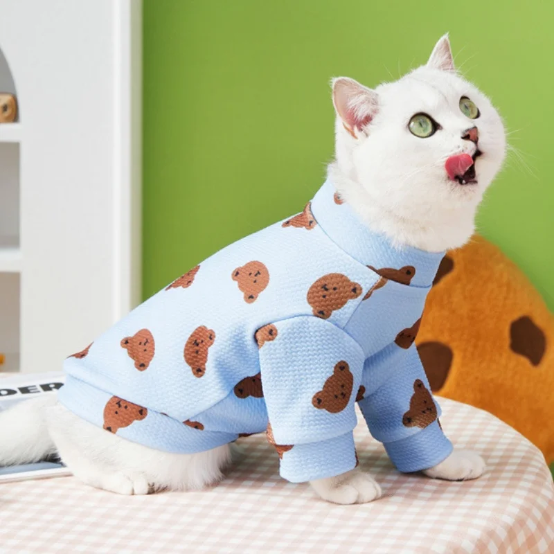 Camiseta azul para perro pequeño