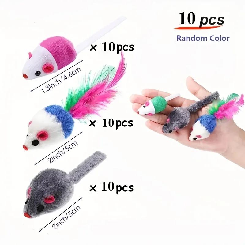 Paquete múltiple de juguetes para gatos