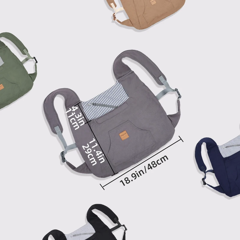 Mochila Transportadora Transpirable para Gatos y Perros Pequeños - imagen 3