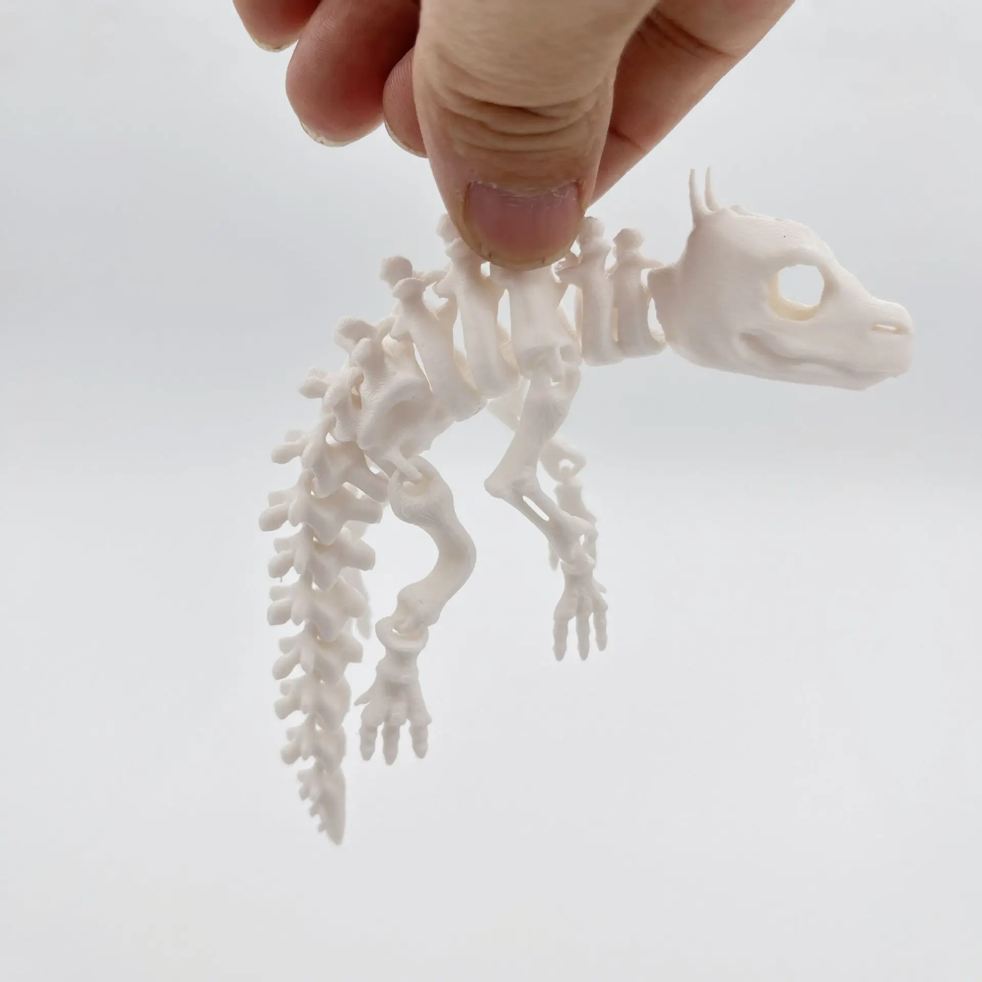 Figura de lagarto esqueleto – decoración Halloween