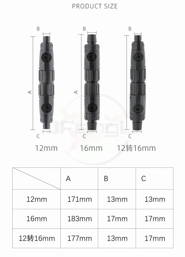 Conector de grifo para acuario