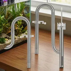 Skimmer de Superficie para Acuario en Acero Inoxidable 304