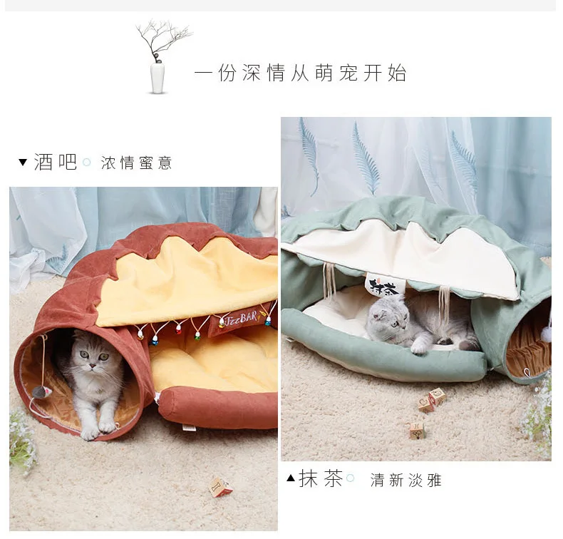 Nido plegable para gatitos