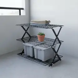 Estante Organizador Plegable para Mascotas – Multiusos y Ahorro Espacio