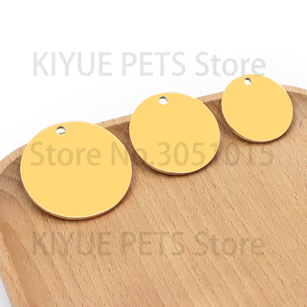 Placas de Nombre para Gato y Perro en Acero Inoxidable – Personalización Láser - imagen 2