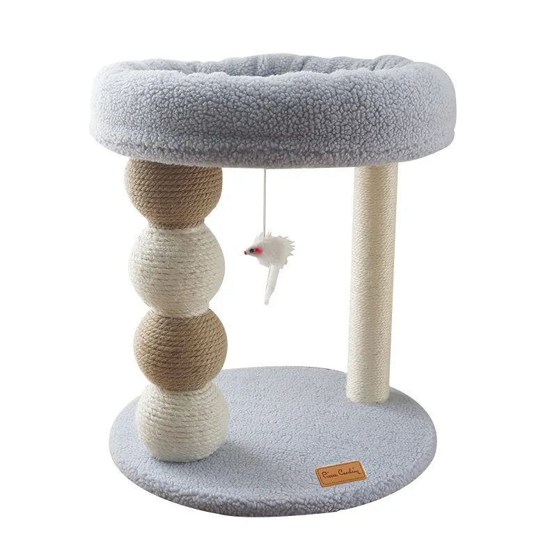 Cama cómoda y textura de la zona de descanso