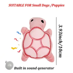 Juguete tortuga para masticar y morder perros pequeños, Teddy