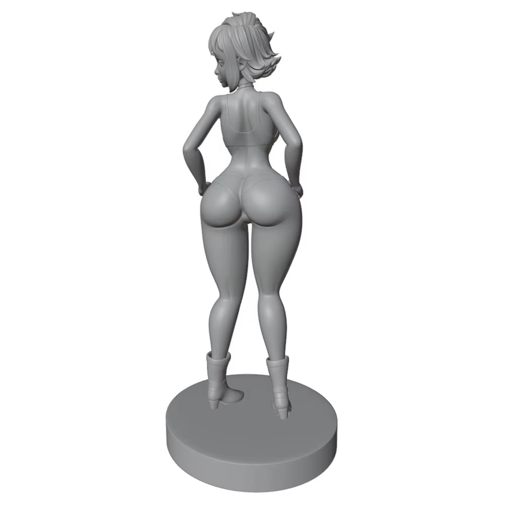 Miniatura modelo resina DIY sin montar ni pintar, gris - imagen 4