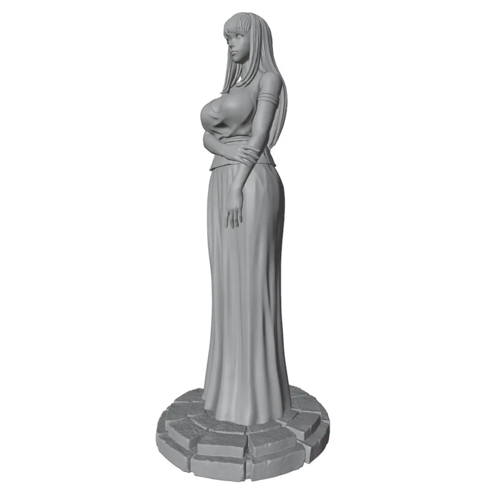 Figura Resina Escala 1/24 Chica Sexy – Miniatura GK DIY sin Pintar - imagen 2