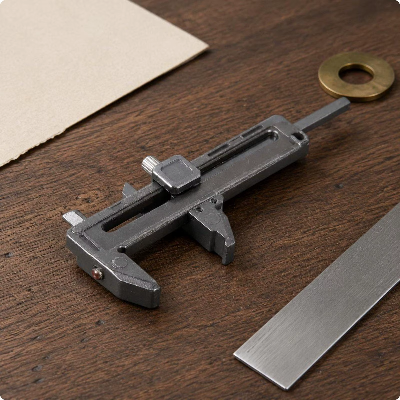 Calibre Mini de Titanio para Bricolaje – Vernier de Precisión Compacto - imagen 3