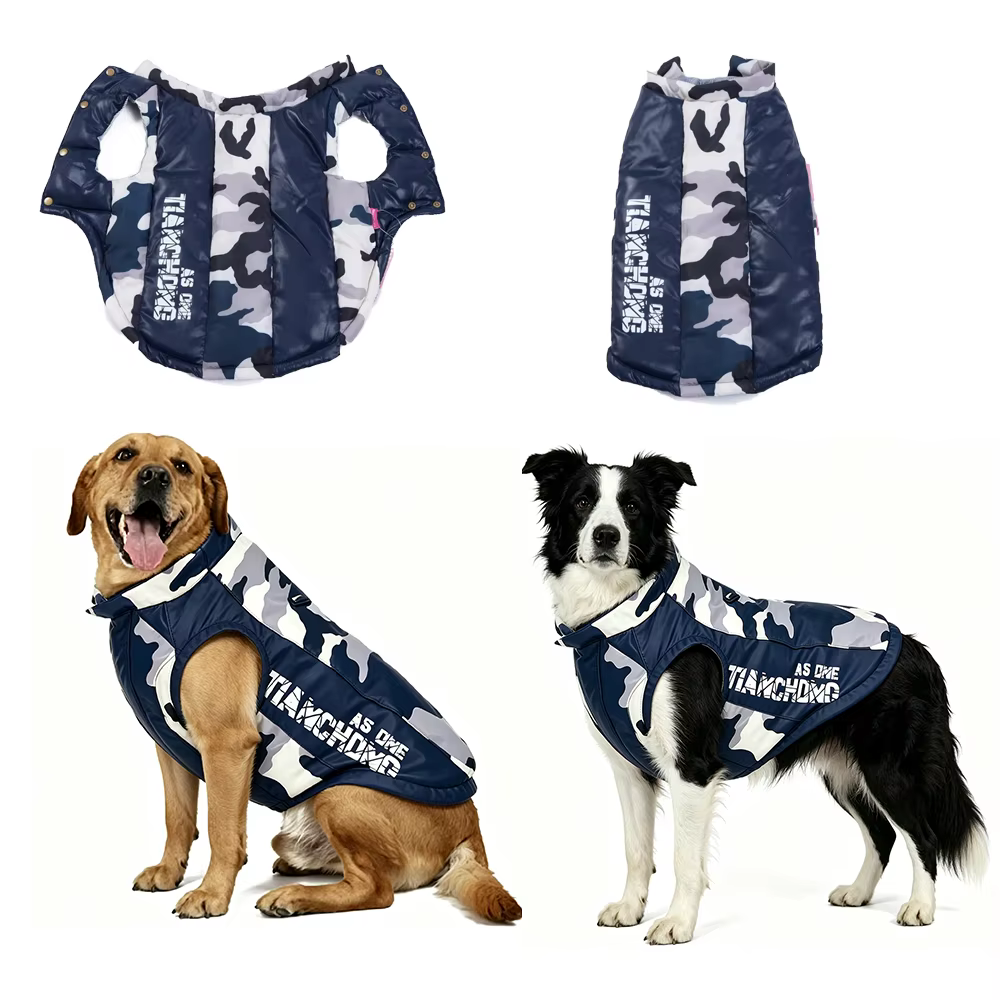 Abrigo de camuflaje impermeable para perros medianos y grandes - imagen 4